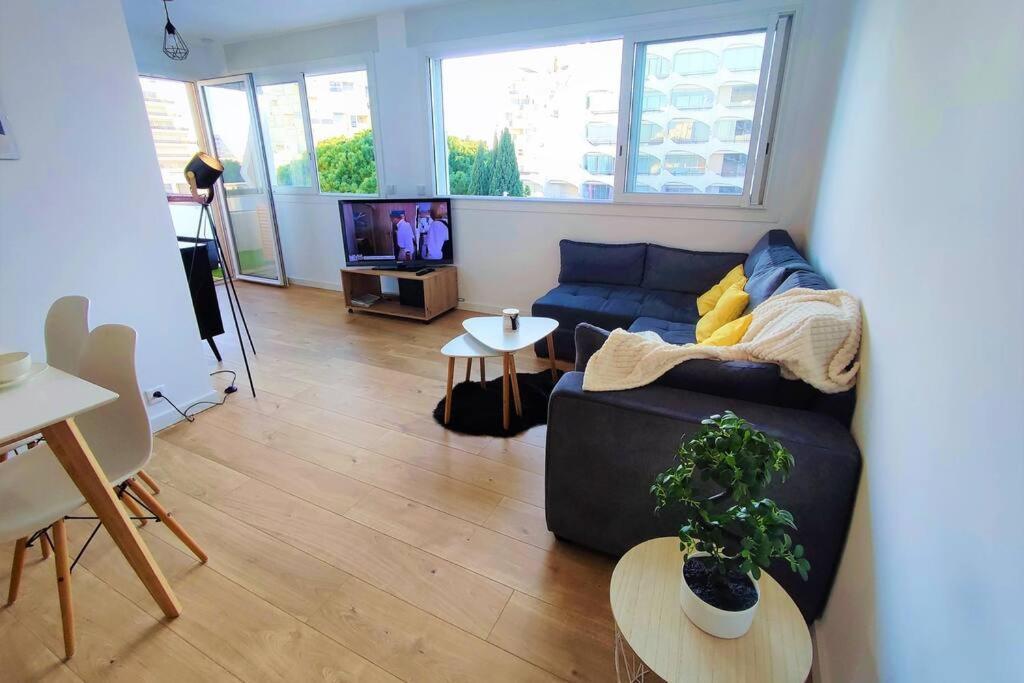 Apartmán Grand Voile - Hyper Centre, Climatisation, Vue Panoramique Sur L'Architecture De La Grande Motte Exteriér fotografie
