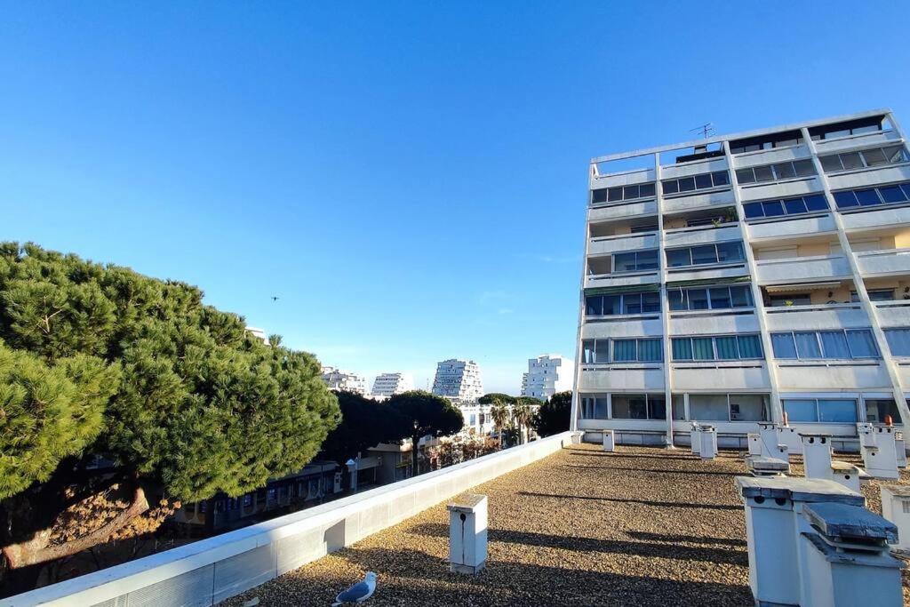 Apartmán Grand Voile - Hyper Centre, Climatisation, Vue Panoramique Sur L'Architecture De La Grande Motte Exteriér fotografie